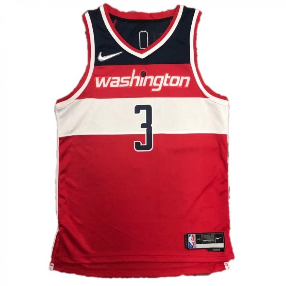 Men's Washington Wizards Bradley Beal #3 Red 2021/22 Swingman NBA Jersey - Icon Edition-Pro Kit Vault | Brand New 26/27 Sports Jerseys